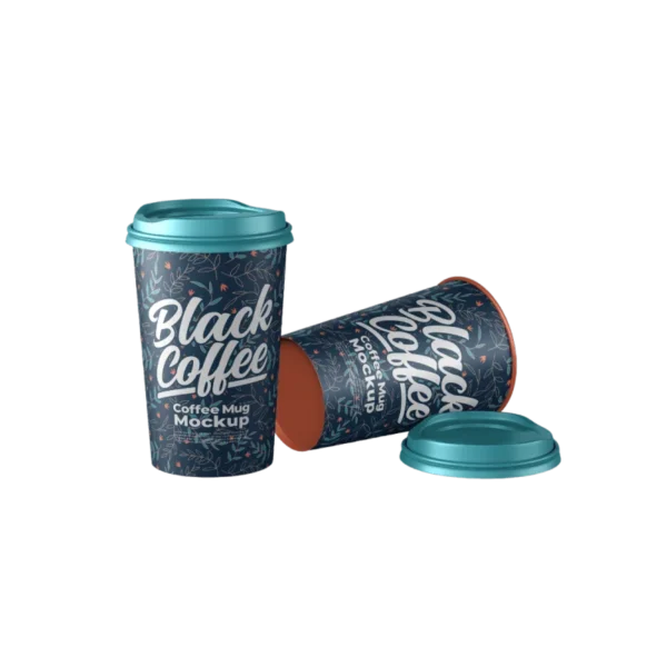 Black Coffee Cup (Pre-Designed)
